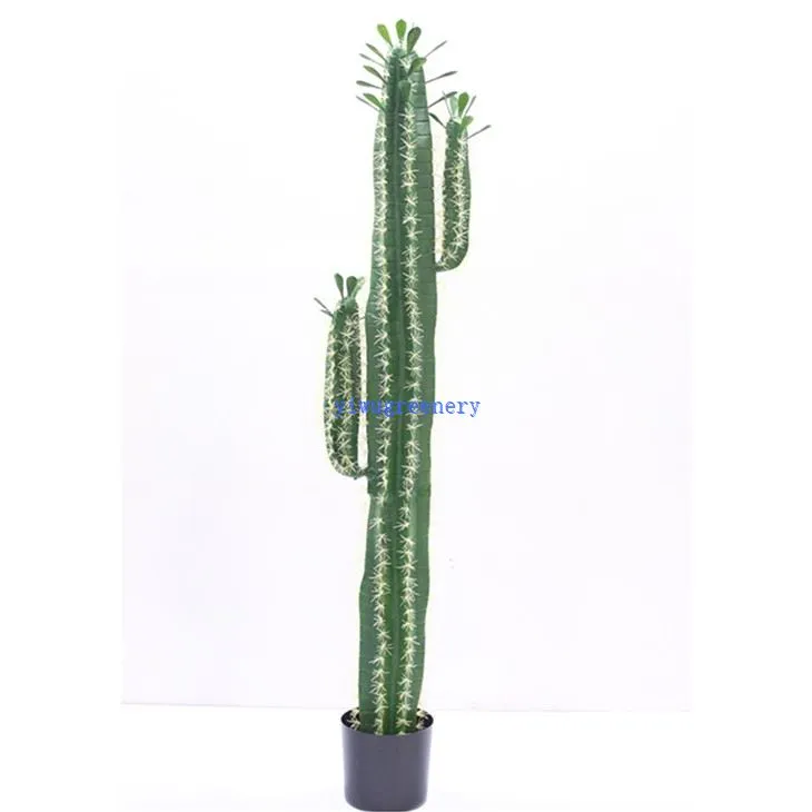 artificial potted cactus cereus