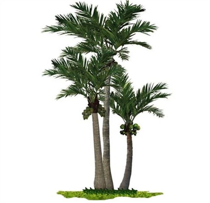 ต้นมะพร้าวประดิษฐ์กลางแจ้ง