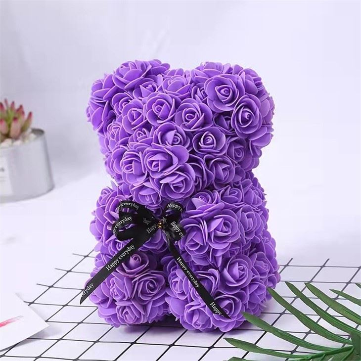 artificial teddy bear flower