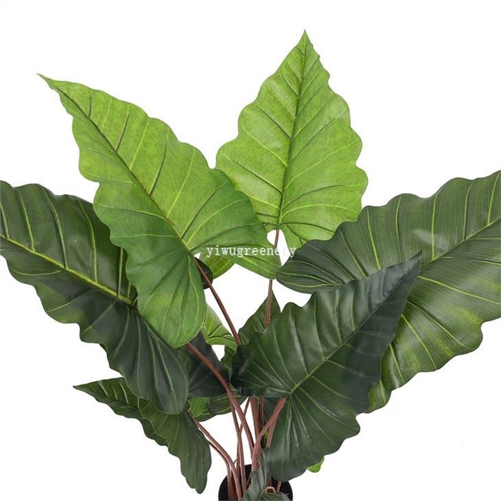 artificial taro plant tree